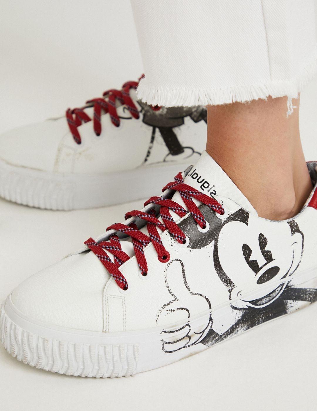 Zapatillas ilustración Mickey Mouse
